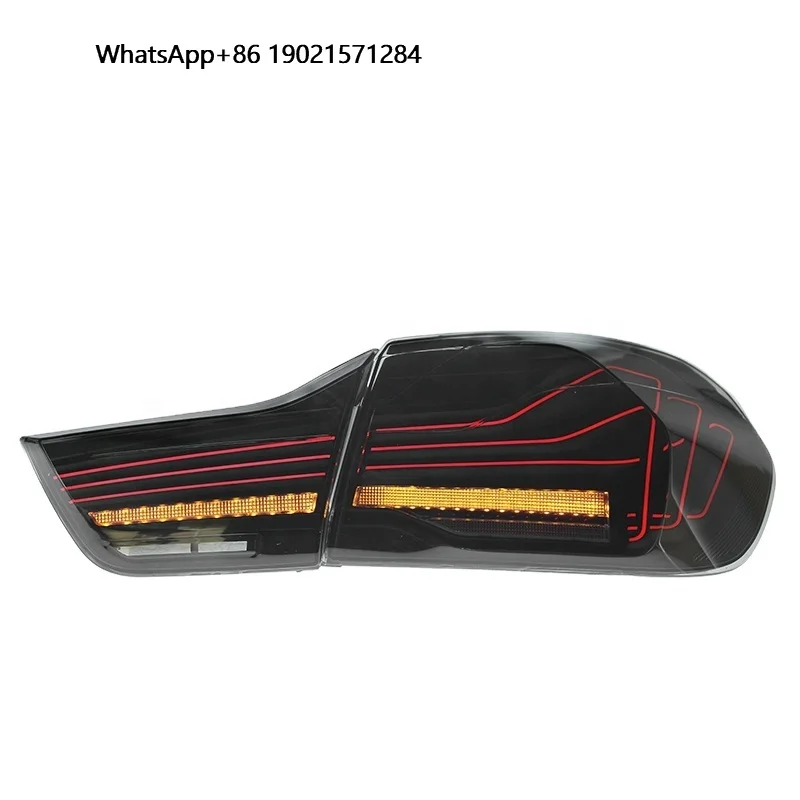 JUSHUN High Material Taillight for BMW F32 New BMW 4 Series M4 CLS Tail Lights Black 12V Compatible for 2013-2019 BMW Auto Parts
JUSHUN High Material Taillight for BMW F32 New BMW 4 Series M4 CLS Tail Lights Black 12V Compatible for 2013-2019 BMW Auto Parts