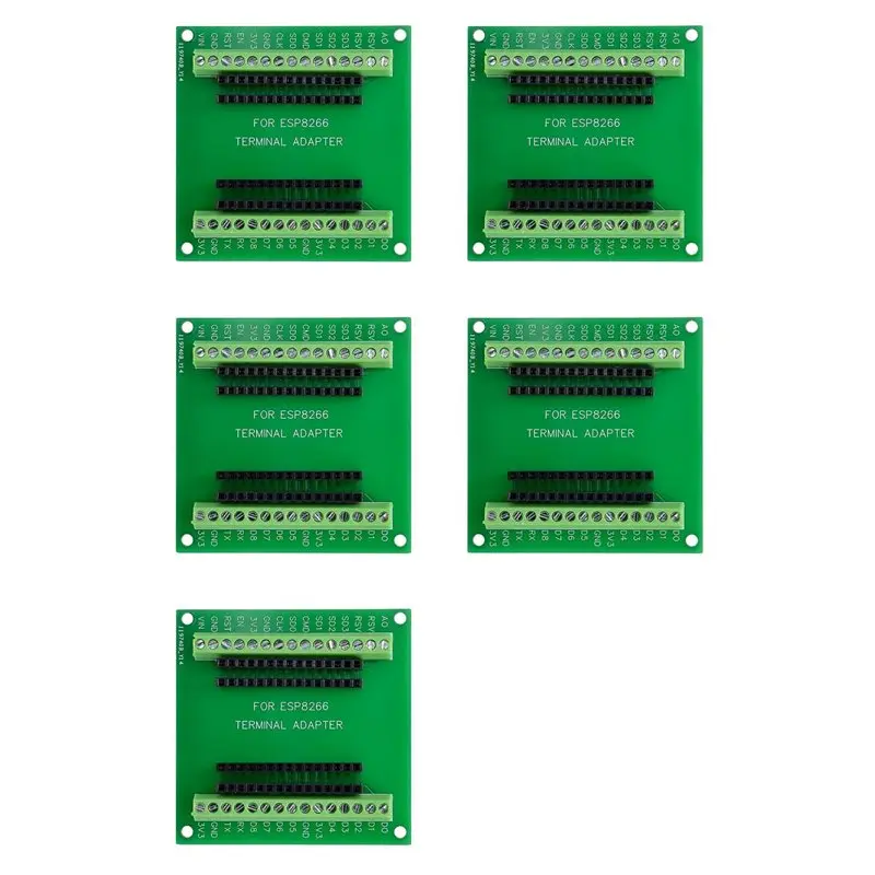 【DIGITAL GADGET】5X Breakout Board Expansion Board GPIO 1 Into 2 For 38 Pins ESP-12E Nodemcu Development
【DIGITAL GADGET】5X Breakout Board Expansion Board GPIO 1 Into 2 For 38 Pins ESP-12E Nodemcu Development