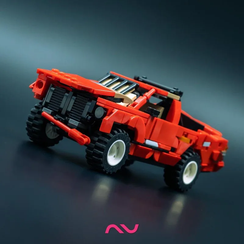 MOC-221797 Classic New Sports Convertible Car Racing Building Blocks Model, 603 Parts, Birthday Toy Gift for Boys and Children
MOC-221797 Classic New Sports Convertible Car Racing Building Blocks Model, 603 Parts, Birthday Toy Gift for Boys and Children