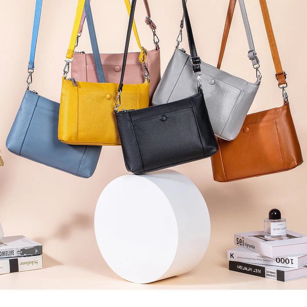 Large Capacity Multifunction 100% Cow Leather Versatile Messenger Bags for Women Bag Luxury Handbags Women's Shoulder Bag Purses
Large Capacity Multifunction 100% Cow Leather Versatile Messenger Bags for Women Bag Luxury Handbags Women's Shoulder Bag Purses