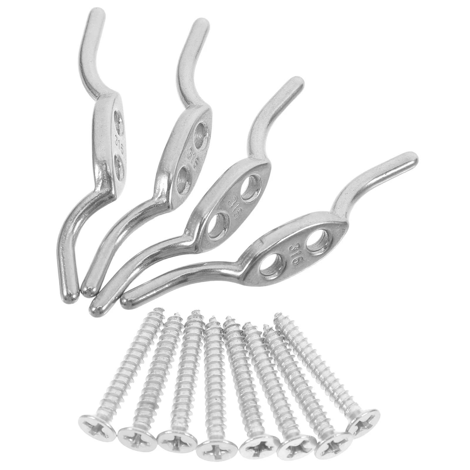 4 Pcs Blinds Accessories Window Pull Cord Knobs Connector Wire Hook Hooks for Stainless Steel Cleat Holders
4 Pcs Blinds Accessories Window Pull Cord Knobs Connector Wire Hook Hooks for Stainless Steel Cleat Holders
