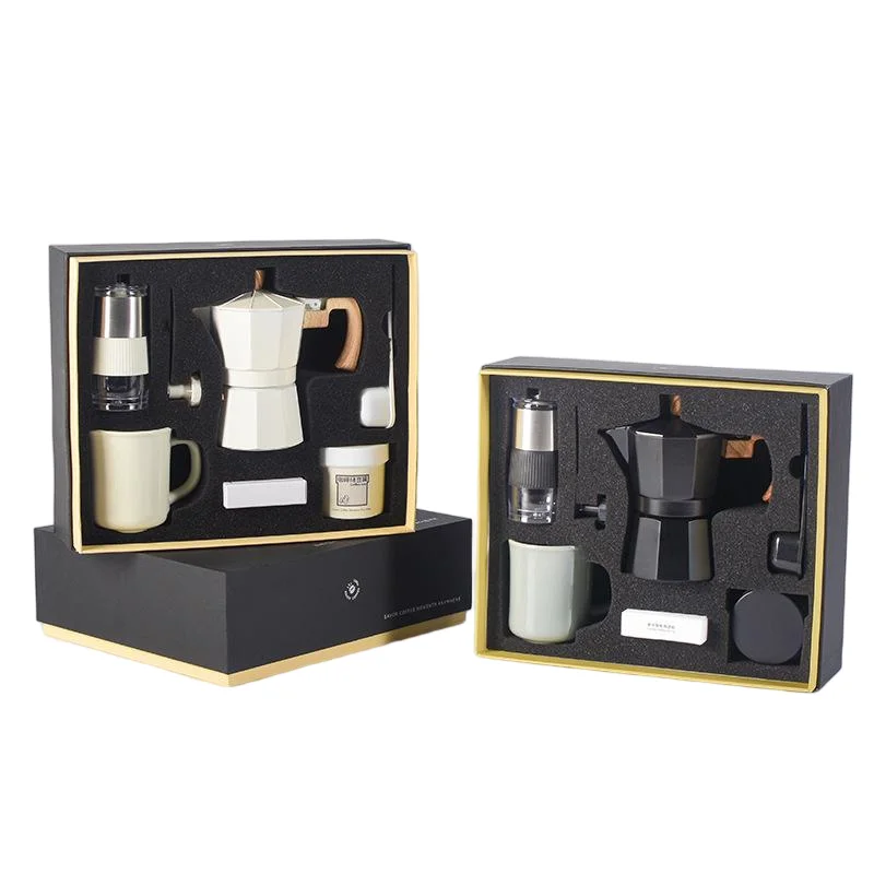 3-Cup Moka Pot Coffee Maker Gift Set with Grinder Mug & Accessories for Home/Outdoor Brewing for Tea & Coffee Lovers
3-Cup Moka Pot Coffee Maker Gift Set with Grinder Mug & Accessories for Home/Outdoor Brewing for Tea & Coffee Lovers