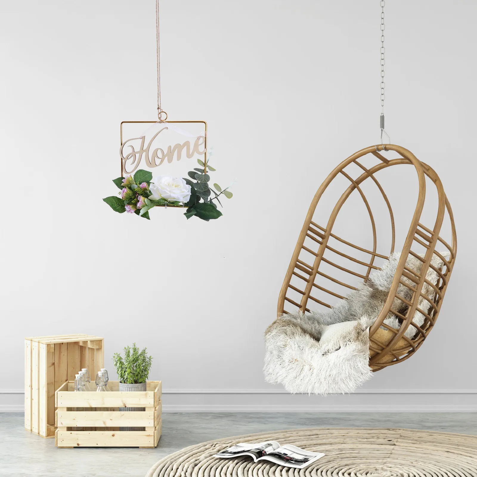 1Pcs Nordic Metal Pendant Artificial Flower Hanging Decoration Wedding Wall Ornament Home Decor Party Supplies Adornment
1Pcs Nordic Metal Pendant Artificial Flower Hanging Decoration Wedding Wall Ornament Home Decor Party Supplies Adornment