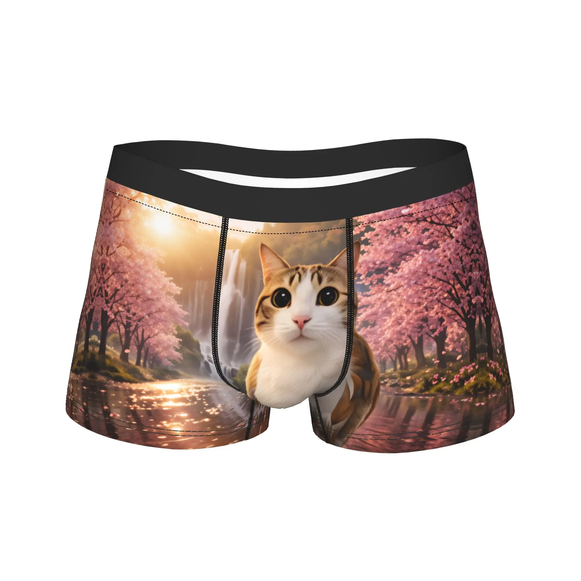 Funny Cherry Blossom Meowl Cat Boxer Brief Underwear High Quality Man Soft Trend Boxershorts Customs Plus Size Underpants
Funny Cherry Blossom Meowl Cat Boxer Brief Underwear High Quality Man Soft Trend Boxershorts Customs Plus Size Underpants