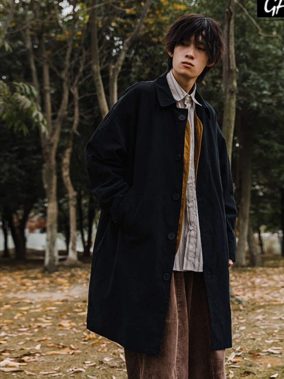 Spring Autumn Men's Jackets New Windbreaker Japanese Vintage Loose Minimalist Couple's Jacket Korean Fashion Coats
Spring Autumn Men's Jackets New Windbreaker Japanese Vintage Loose Minimalist Couple's Jacket Korean Fashion Coats