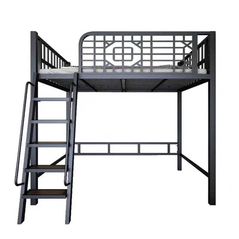 Loft loft bed space saving bed retro Chinese style duplex bed splicing metal bed wrought iron elevated loft bed
Loft loft bed space saving bed retro Chinese style duplex bed splicing metal bed wrought iron elevated loft bed