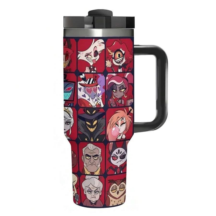 He-Lluva Boss And Haz-Bin Hotel 40oz ulated Tumbler With Handle And Straw Lid, 18/8 Stainless Steel Vacuum Travel Mug, Leak-Pro
He-Lluva Boss And Haz-Bin Hotel 40oz ulated Tumbler With Handle And Straw Lid, 18/8 Stainless Steel Vacuum Travel Mug, Leak-Pro