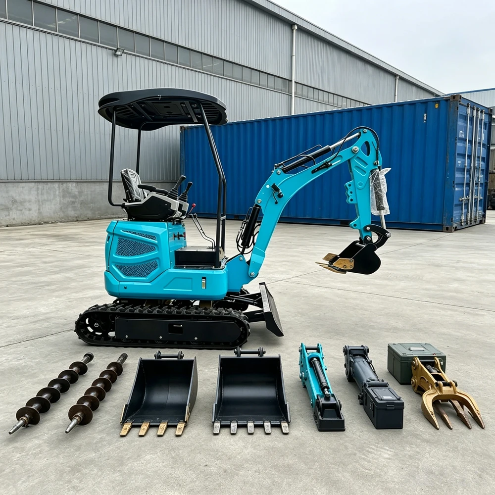 1.5Ton Mini Excavator Construction 1.8Ton 2.0Ton 2.5Ton Yanmar engine Crawler Adjustable Multiple Scenarios Farm
1.5Ton Mini Excavator Construction 1.8Ton 2.0Ton 2.5Ton Yanmar engine Crawler Adjustable Multiple Scenarios Farm
