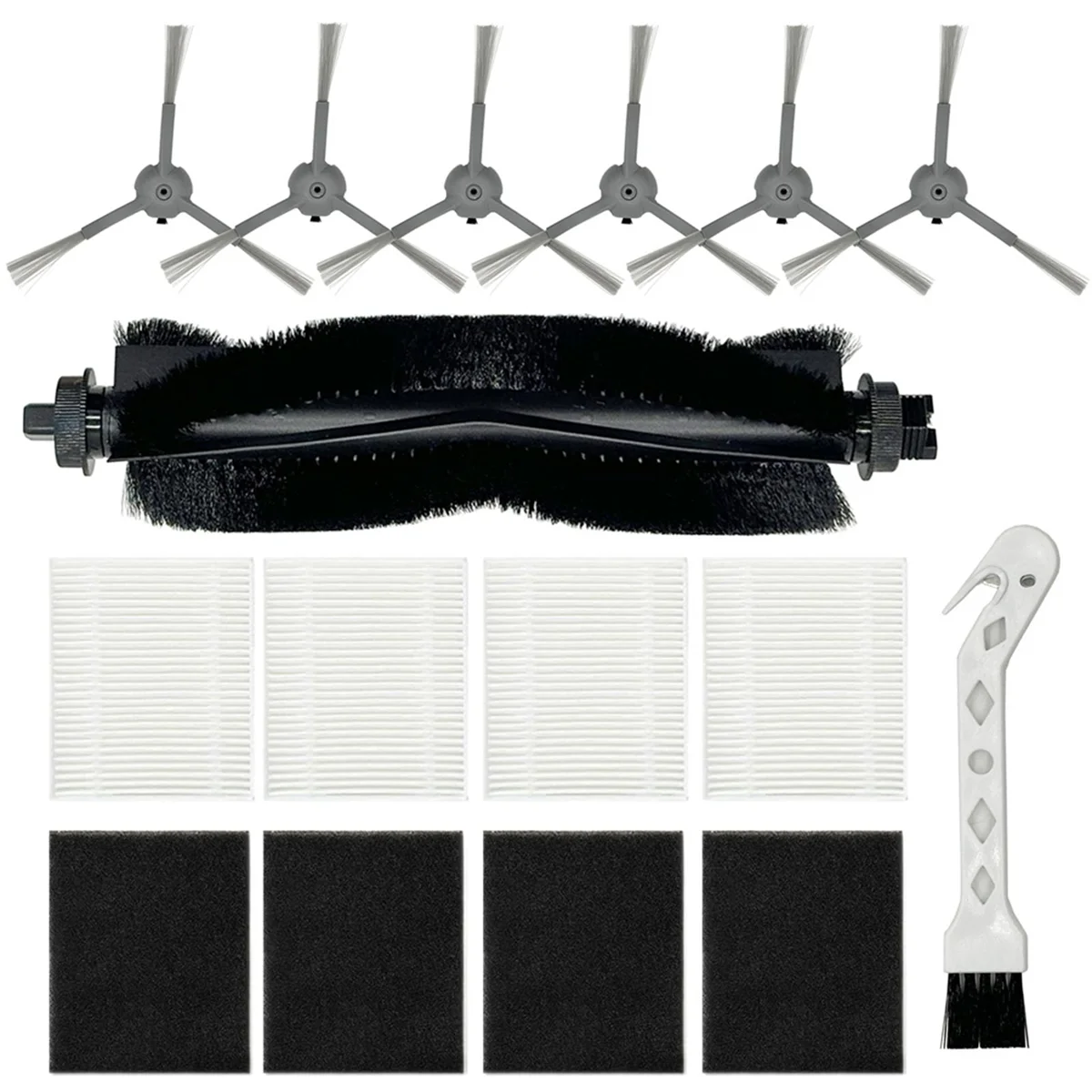 FNJK-Accessories Kit for Eufy L60 / L60 SES / L50 / L50 SES Series Robot Vacuums Replacement Parts
FNJK-Accessories Kit for Eufy L60 / L60 SES / L50 / L50 SES Series Robot Vacuums Replacement Parts