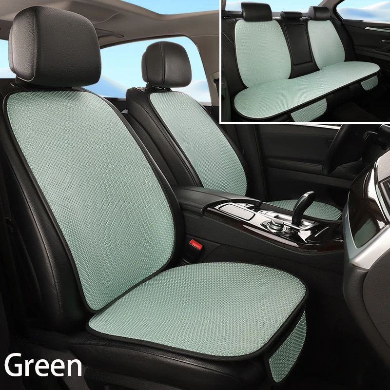 Car seat cushion complete set for all seasons light luxury ice silk linen breathable anti slip cushion fart pad wholesale
Car seat cushion complete set for all seasons light luxury ice silk linen breathable anti slip cushion fart pad wholesale