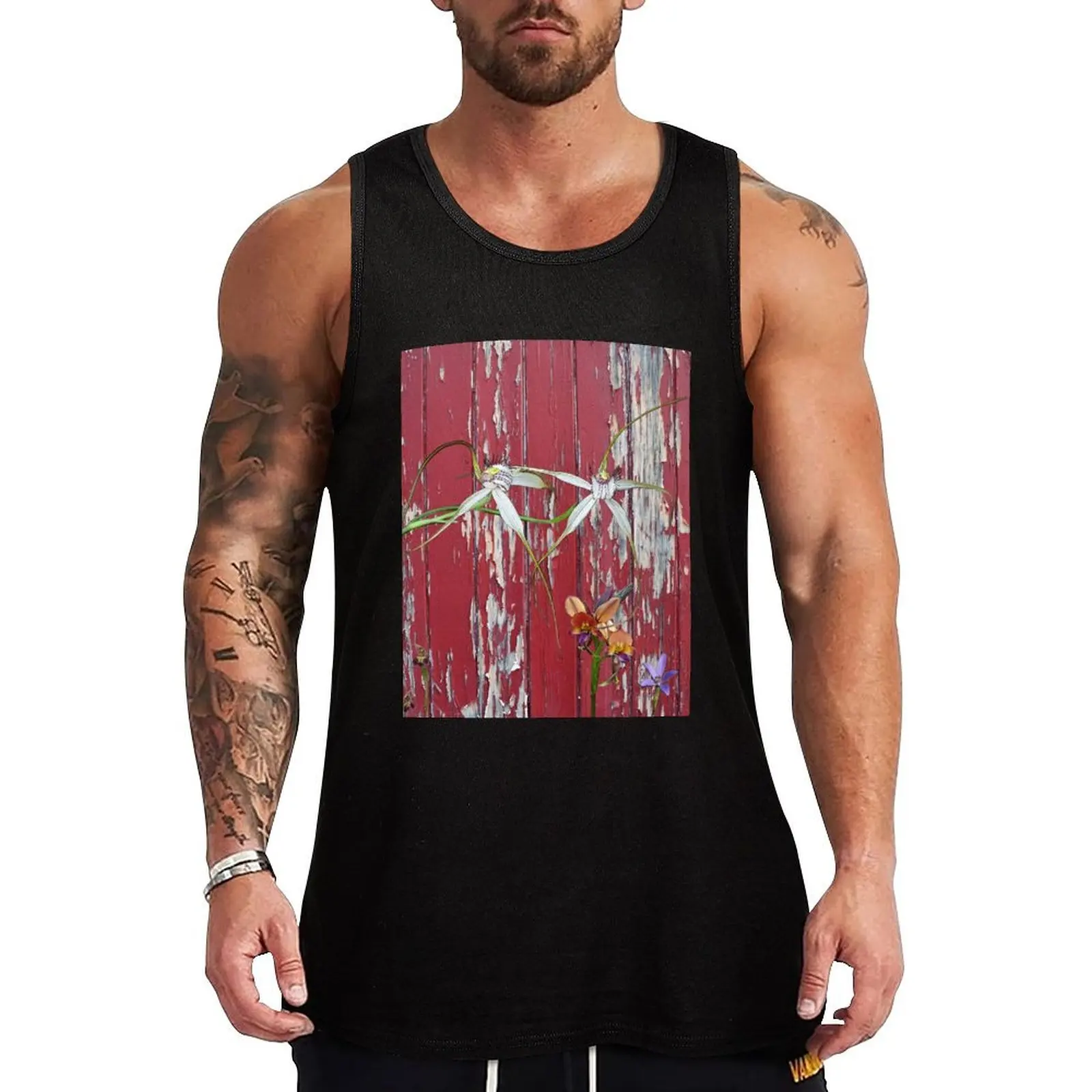 Longicordia Orchid with Red Painted Wall, native orchids of Western Australia. Tank Top clothes for men bodybuilding
Longicordia Orchid with Red Painted Wall, native orchids of Western Australia. Tank Top clothes for men bodybuilding