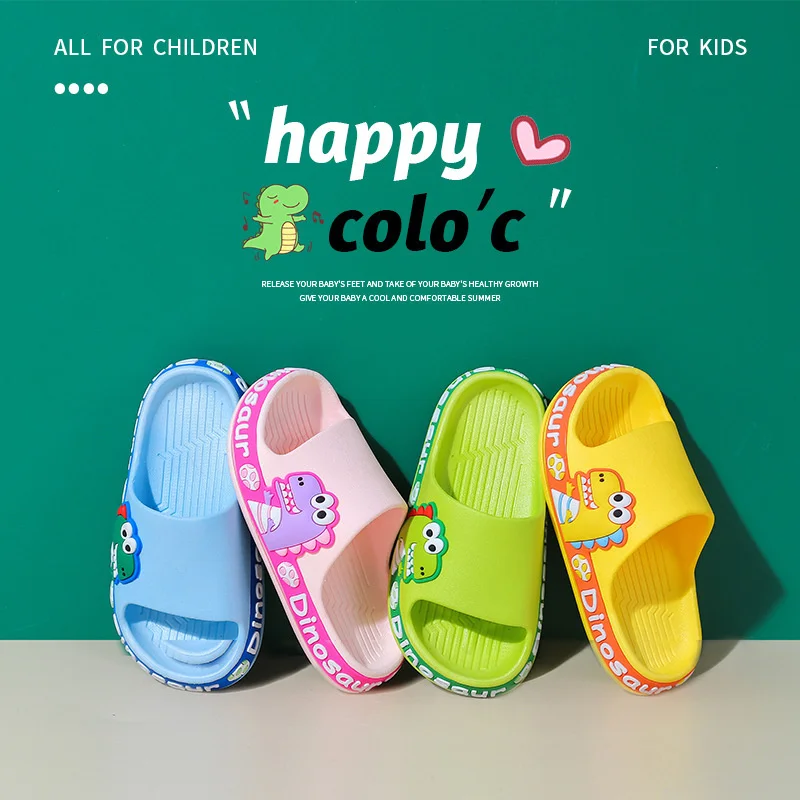 2023 Summer New Children's Slippers Cartoon Dinosaur Kids Slipper Soft Bottom Boy Girl Baby Slipper Anit Slip Sandals
2023 Summer New Children's Slippers Cartoon Dinosaur Kids Slipper Soft Bottom Boy Girl Baby Slipper Anit Slip Sandals