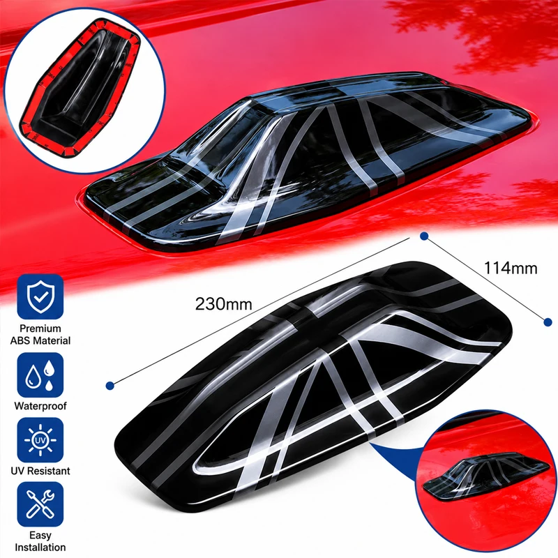for Mini Cooper U25 Car Radio Signal with Adhesive Base Shark Fin Antenna Cover Decorative Accessories Union Jack Style Black
for Mini Cooper U25 Car Radio Signal with Adhesive Base Shark Fin Antenna Cover Decorative Accessories Union Jack Style Black