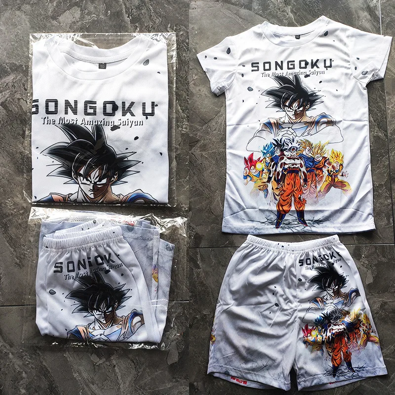 Anime Dragon Ball Z Clothes Sets Summer Boy Children Tshirts and Shorts 2 Pieces Suit Kid Top Bottom Outfits Casual Tracksuits
Anime Dragon Ball Z Clothes Sets Summer Boy Children Tshirts and Shorts 2 Pieces Suit Kid Top Bottom Outfits Casual Tracksuits