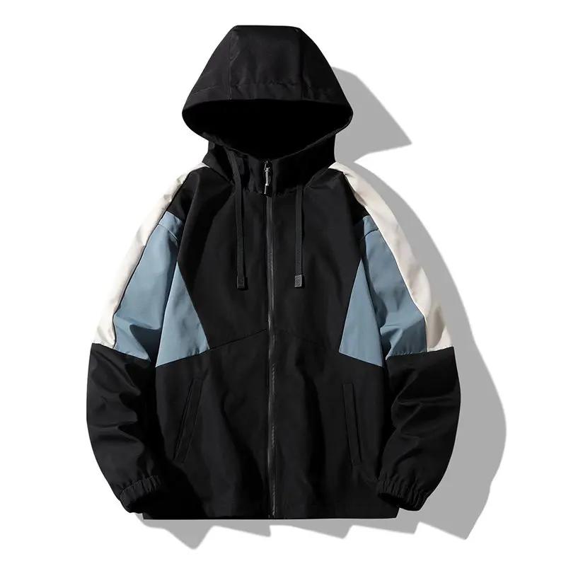 Autumn Japanese Jacket Men Jacket Stitching Hooded Baseball Uniform Korean Version Men Sports Coat
Autumn Japanese Jacket Men Jacket Stitching Hooded Baseball Uniform Korean Version Men Sports Coat