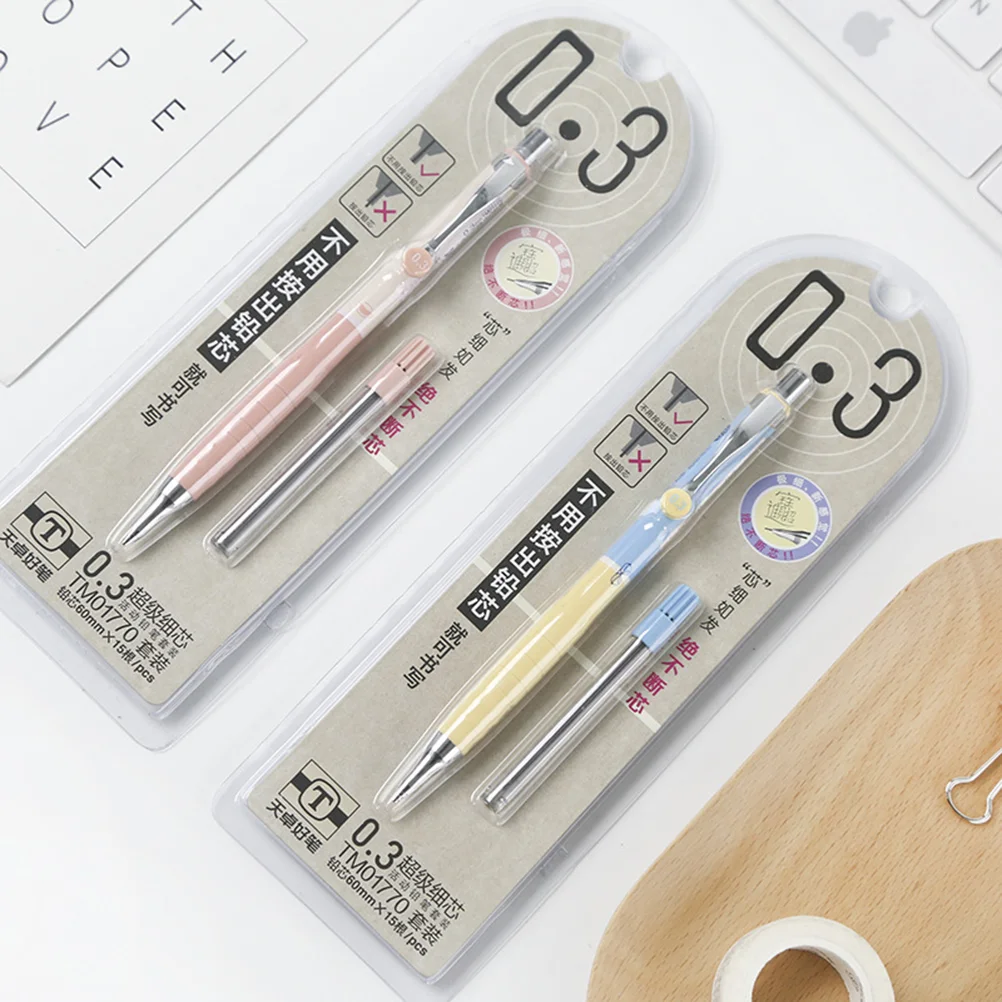 03mm Mechanical Pencil Starter Set Automatic Pencils Refill Leads for Writing Drawing Drafting(Mixed Color)
03mm Mechanical Pencil Starter Set Automatic Pencils Refill Leads for Writing Drawing Drafting(Mixed Color)
