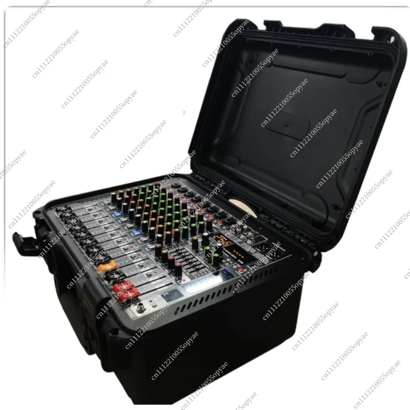 8 Channel Mixing Console with Built in Amplifier High Power 15 Inch Speaker 110V 220V Cabinet Design
8 Channel Mixing Console with Built in Amplifier High Power 15 Inch Speaker 110V 220V Cabinet Design