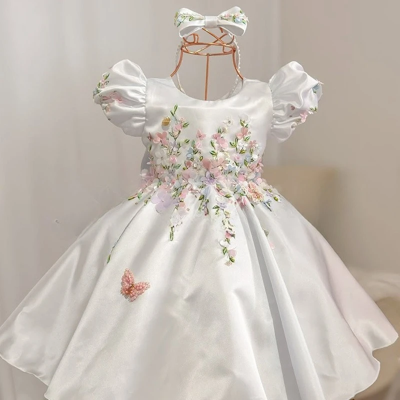 2026 New Kids Formal Dress Vestido Children Girls First Birthday Piano Gown Little Princess Tutu Wedding Flower Girl Costume
2026 New Kids Formal Dress Vestido Children Girls First Birthday Piano Gown Little Princess Tutu Wedding Flower Girl Costume