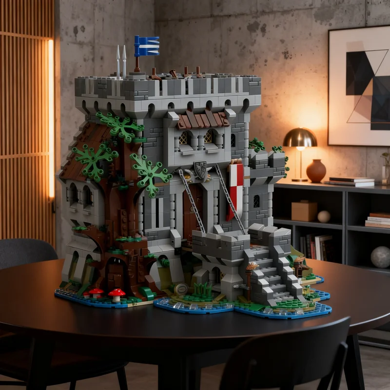 2184pcs MOC Black Falcons Forest Castle Model Building Blocks Creative DIY Gift Display Decor Assemble Premium Adult Kids Desk
2184pcs MOC Black Falcons Forest Castle Model Building Blocks Creative DIY Gift Display Decor Assemble Premium Adult Kids Desk
