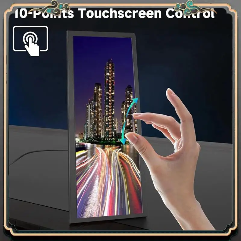 Reliable-8.8 Inch -Compatible Touch Long Wide Monitor With Case PC Temperature Display PC Sensor Panel Display Monitor
Reliable-8.8 Inch -Compatible Touch Long Wide Monitor With Case PC Temperature Display PC Sensor Panel Display Monitor