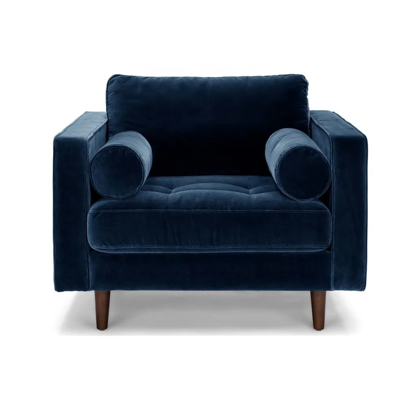 Luxury living room furniture Wooden sofa Velvet armchair
Luxury living room furniture Wooden sofa Velvet armchair