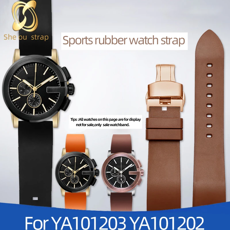 23MM Rubber Watch Band For GC YA101203 YA101202 Black orange green red Waterproof And Sweat-Proof Rubber Watch Strap
23MM Rubber Watch Band For GC YA101203 YA101202 Black orange green red Waterproof And Sweat-Proof Rubber Watch Strap