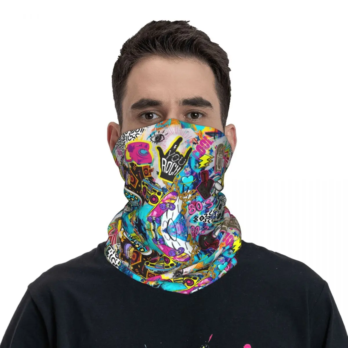 80s Accessories Costumes Bandana Neck Cover Accessories 80s Vintage Style Outfits Face Scarf Multifunctional Face Mask
80s Accessories Costumes Bandana Neck Cover Accessories 80s Vintage Style Outfits Face Scarf Multifunctional Face Mask