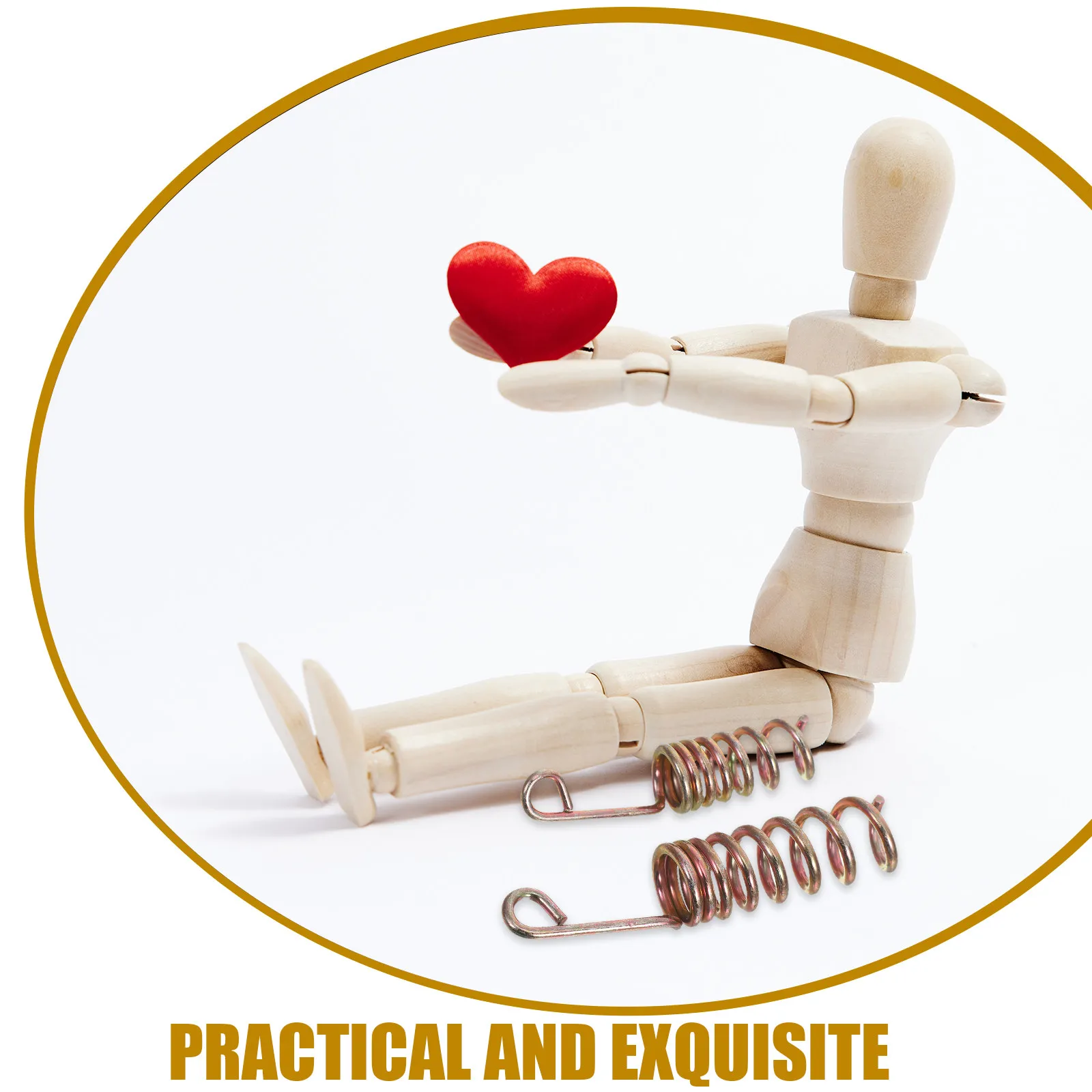 2Pcs Bendable Arm Connector Springs Iron Flexible Joint Repair Parts for Mannequin Shoulder Rotation Hand Articulation
2Pcs Bendable Arm Connector Springs Iron Flexible Joint Repair Parts for Mannequin Shoulder Rotation Hand Articulation