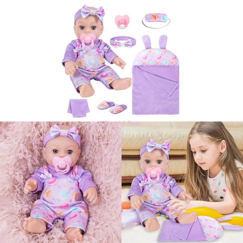 Y1UB Realistic Vinyls Baby Girl Doll 12inch с комбинезонами Bowknot для детей играет в реалистичных новорожденных новорожденных
Y1UB Realistic Vinyls Baby Girl Doll 12inch с комбинезонами Bowknot для детей играет в реалистичных новорожденных новорожденных