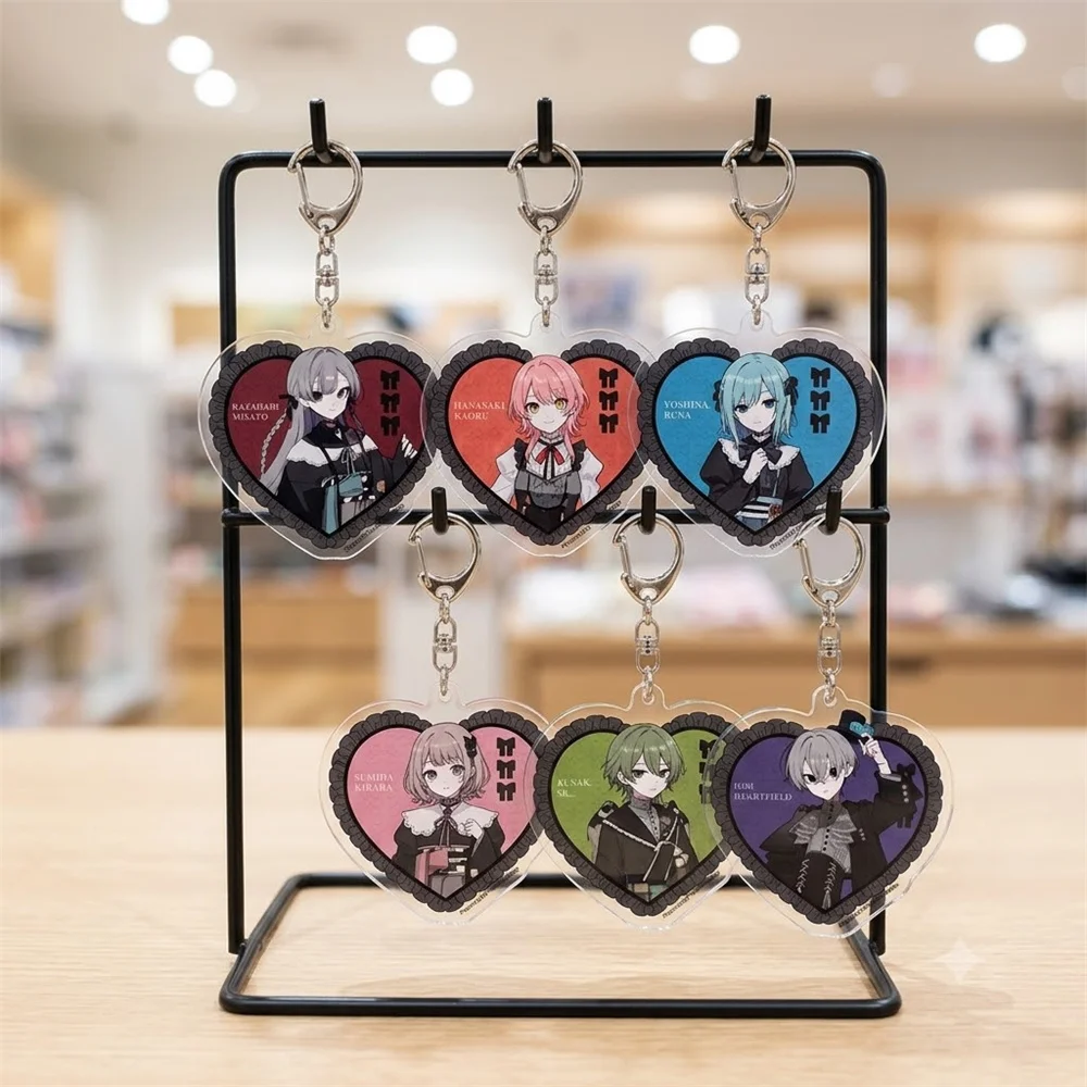 6cm Popular Game Touhou Project Acrylic Keychain Model Figure Cosplay Plate Holder Topper Birthday Fans Christmas Gift
6cm Popular Game Touhou Project Acrylic Keychain Model Figure Cosplay Plate Holder Topper Birthday Fans Christmas Gift