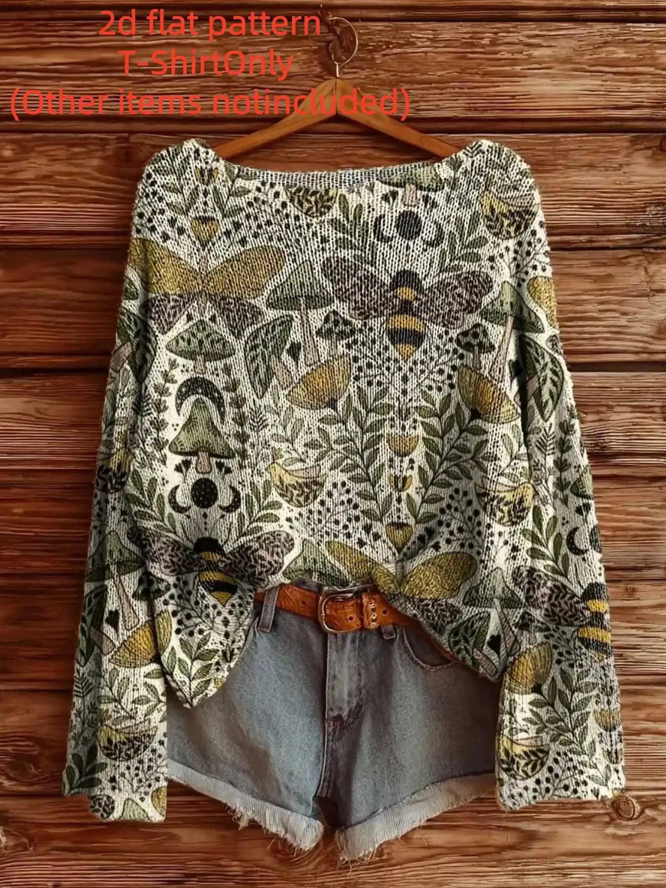 2D Flat Pattern Autumn and Winter Fashion New Style Off-Shoulder Long-Sleeve Women's Top with Digital Print Trendy Women's Clothing
2D Flat Pattern Autumn and Winter Fashion New Style Off-Shoulder Long-Sleeve Women's Top with Digital Print Trendy Women's Clothing
