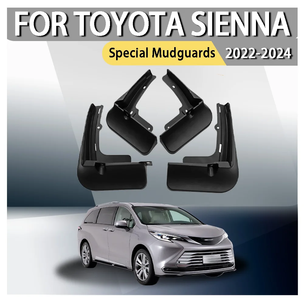 For Toyota Sienna Special Mudguards 2022 2023 2024 Fenders Car Fender Leather Accessories and Supplies SplashGuard Mud Fenders
For Toyota Sienna Special Mudguards 2022 2023 2024 Fenders Car Fender Leather Accessories and Supplies SplashGuard Mud Fenders