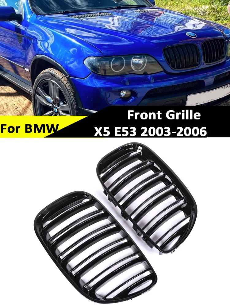 For BMW X5 E53 X5M 2003-2006 Carbon Fiber M Style Inside Radiator Grills Black Gloss Front Bumper Kidney Grille Car Styling
For BMW X5 E53 X5M 2003-2006 Carbon Fiber M Style Inside Radiator Grills Black Gloss Front Bumper Kidney Grille Car Styling