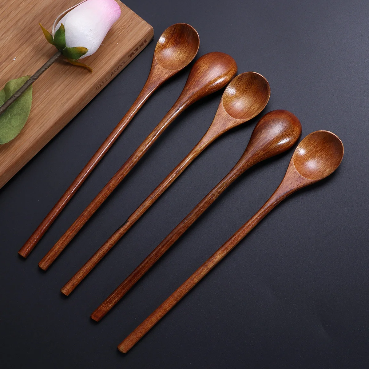 3 Pieces Coffee Stirrers Gold Spoons for Sticks Mug Candies Teaspoon Wood Kitchen Tools Mixing Candy
3 Pieces Coffee Stirrers Gold Spoons for Sticks Mug Candies Teaspoon Wood Kitchen Tools Mixing Candy