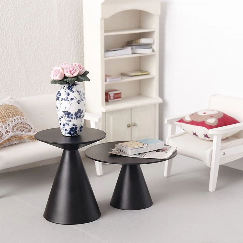 1Pcs Dollhouse Furniture Iron Round Coffee Table Mini Furniture Miniature Toy Model Pretend Play Simulation Furniture Toys
1Pcs Dollhouse Furniture Iron Round Coffee Table Mini Furniture Miniature Toy Model Pretend Play Simulation Furniture Toys