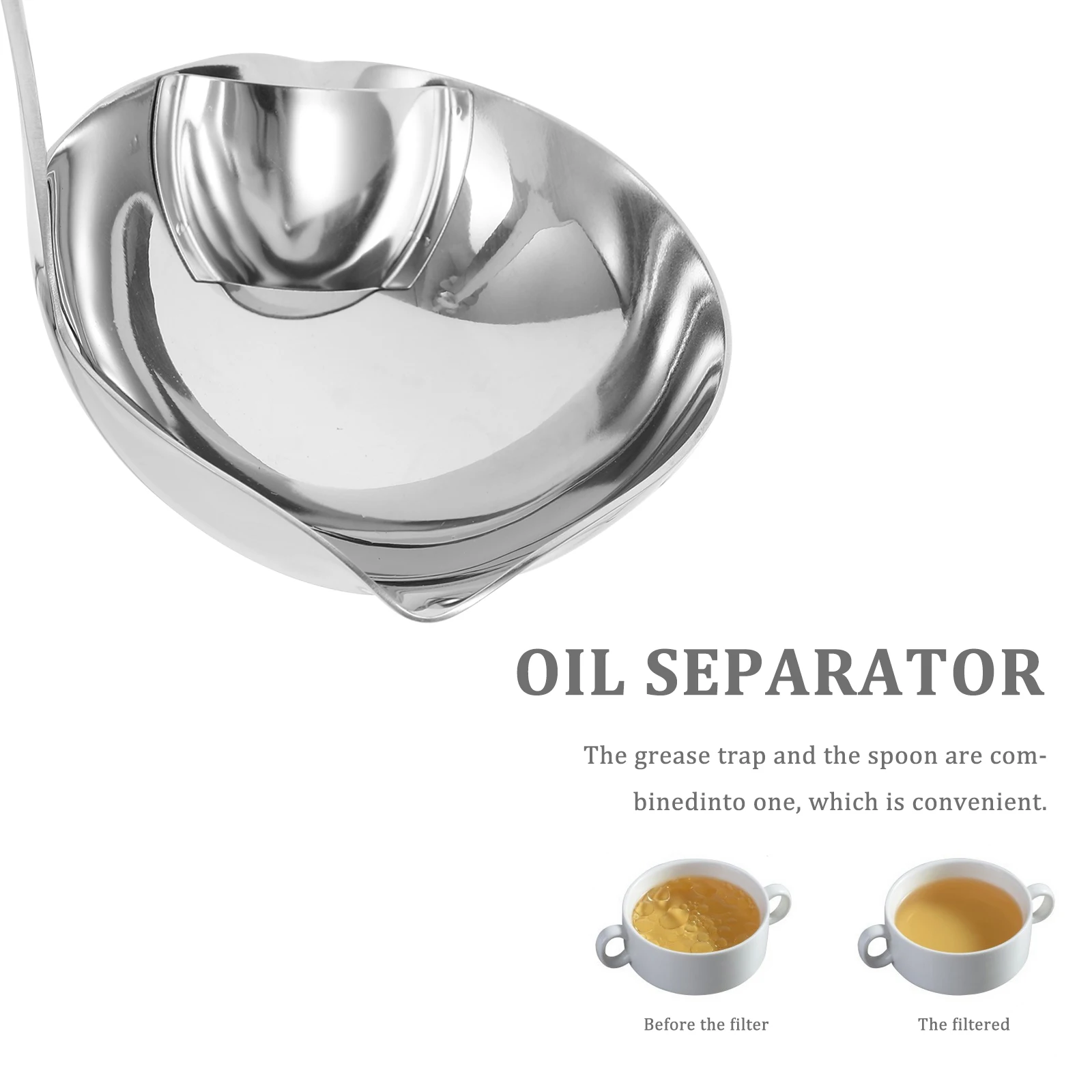 Long Handle Oil Filter Scoop Silicone Wood Soup Spoon Kitchen Cookware Grease Trap Separator Anti Rust Mirror
Long Handle Oil Filter Scoop Silicone Wood Soup Spoon Kitchen Cookware Grease Trap Separator Anti Rust Mirror