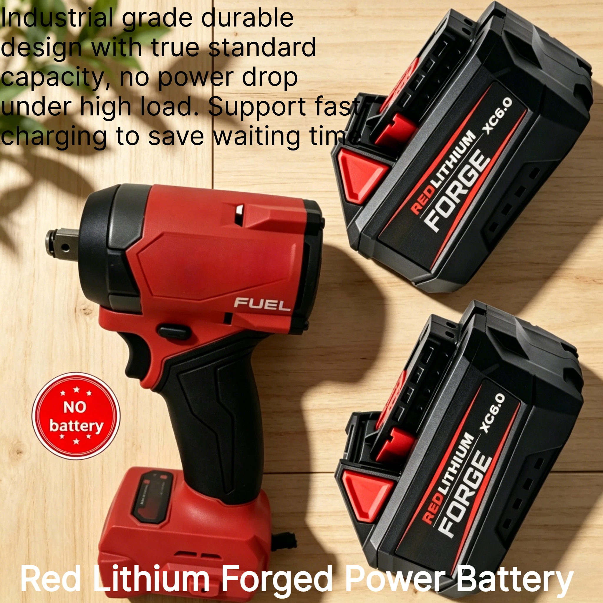 For Milwaukee M18 18V 6.0Ah Upgraded High Capacity Lithium Battery Long Lasting Runtime Cordless Power Tool Replacement Battery
For Milwaukee M18 18V 6.0Ah Upgraded High Capacity Lithium Battery Long Lasting Runtime Cordless Power Tool Replacement Battery