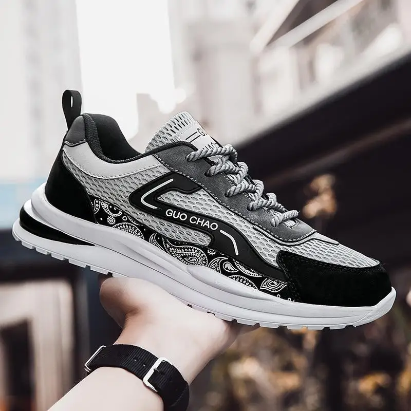 Tenis Breathable Running Shoes Men's Shoes Non-Slip Black Soft End Shock Absorption Running Shoes Wear-Resistant and Lightweight
Tenis Breathable Running Shoes Men's Shoes Non-Slip Black Soft End Shock Absorption Running Shoes Wear-Resistant and Lightweight