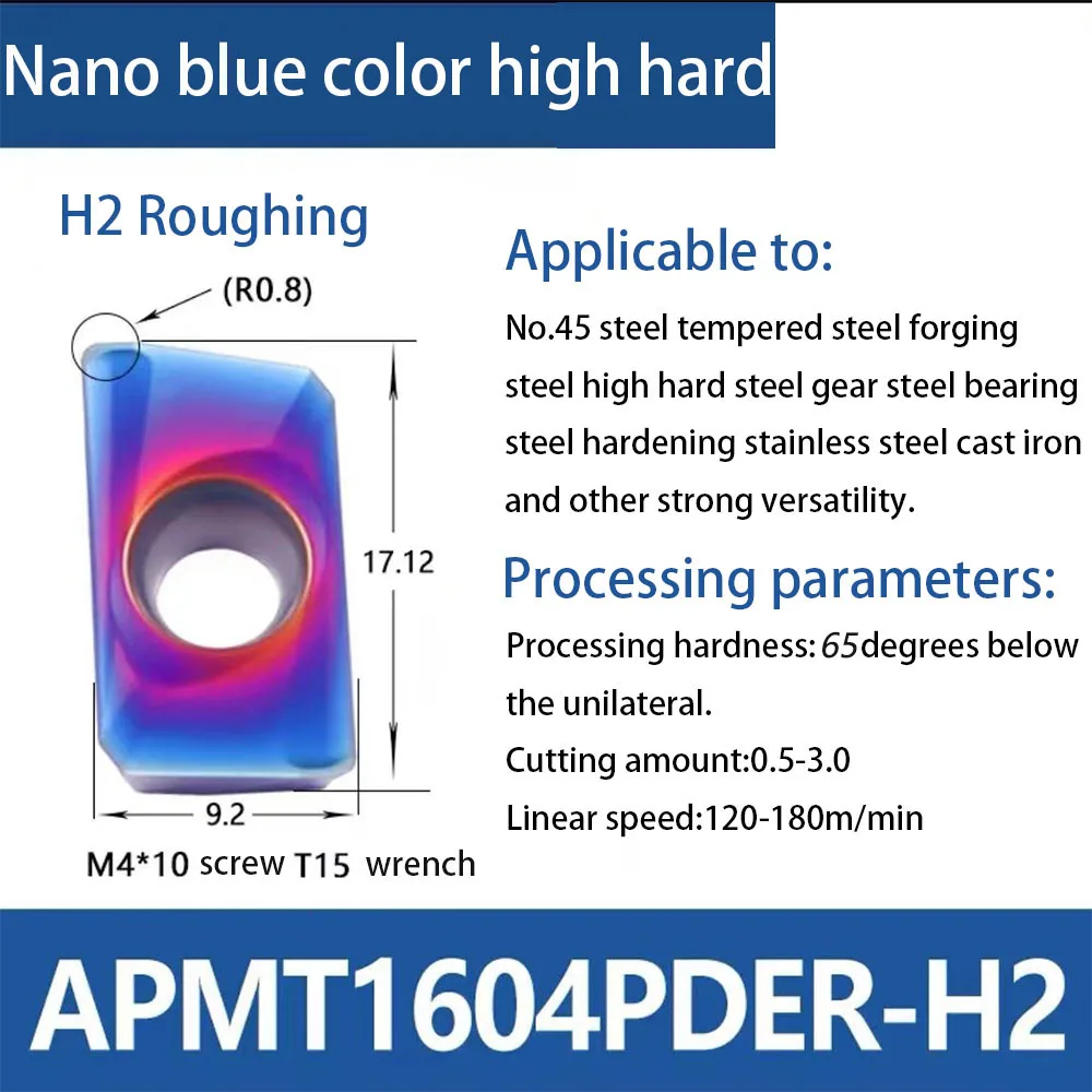 YOGYG APMT1604 APMT1135 Pder H2 твердосплавная вставка Nano Hoge Harde Slijtvaste станок с ЧПУ Frezen Mes
YOGYG APMT1604 APMT1135 Pder H2 твердосплавная вставка Nano Hoge Harde Slijtvaste станок с ЧПУ Frezen Mes