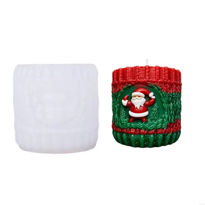 2025 New Christmas Silicone Mould Santa Embossed Cylindrical Silicone Mold For Candle Soap Chocolate Holiday Decoration
2025 New Christmas Silicone Mould Santa Embossed Cylindrical Silicone Mold For Candle Soap Chocolate Holiday Decoration