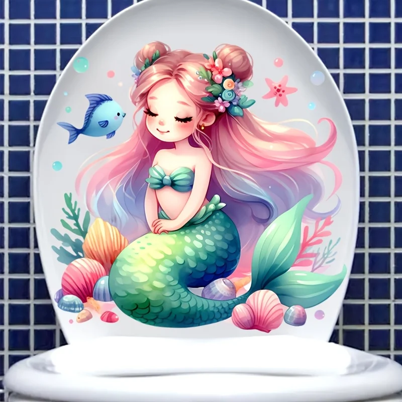Glamorous Mermaid Toilet Seat Decal Wall Sticker Bathroom Toilet Decor Living Room Cabinet Home Decoration Decals S509
Glamorous Mermaid Toilet Seat Decal Wall Sticker Bathroom Toilet Decor Living Room Cabinet Home Decoration Decals S509