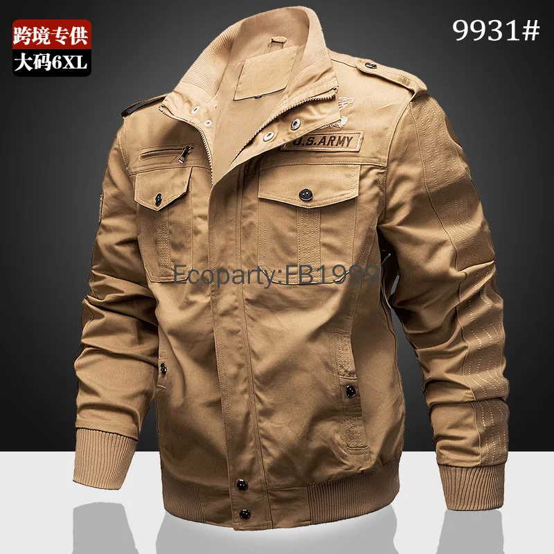 New Men's Retro Bomber Jacket Spring Autumn Laper Long Sleeves Pocket Zipper Coat Male Fashion Windproof Motorcycle Jackets
New Men's Retro Bomber Jacket Spring Autumn Laper Long Sleeves Pocket Zipper Coat Male Fashion Windproof Motorcycle Jackets