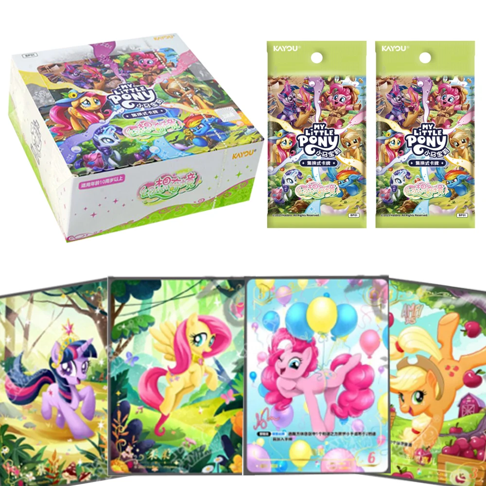 KAYOU My Little Pony Коллекционные карты Классическая американская анимация Популярные волшебные персонажи дружбы Красочные карты Игрушки Подарки
KAYOU My Little Pony Коллекционные карты Классическая американская анимация Популярные волшебные персонажи дружбы Красочные карты Игрушки Подарки