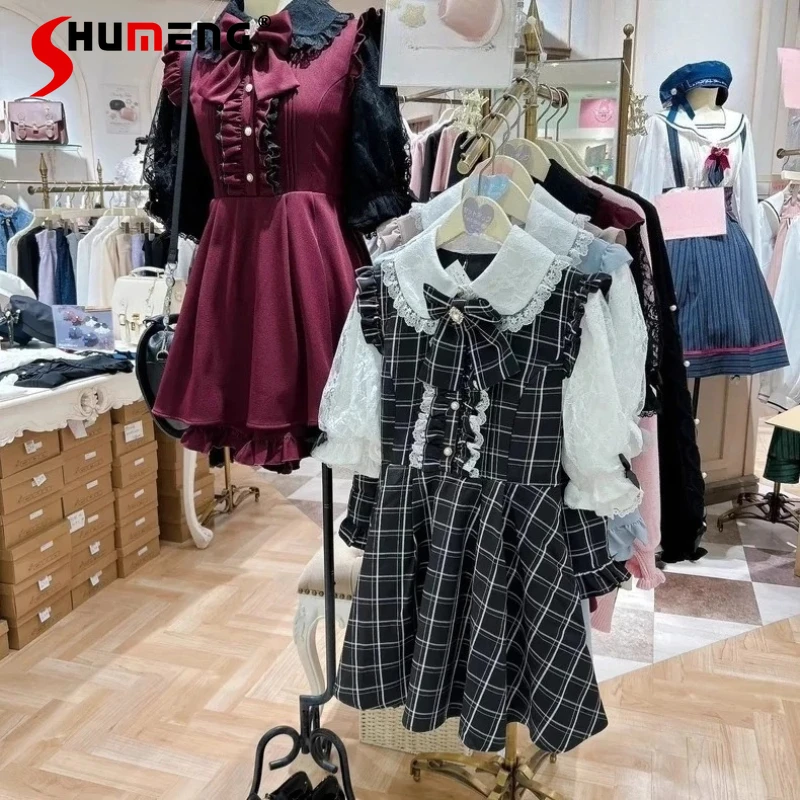 Mine Mass-production Short Sleeve Dress Shorts 2-piece Set Summer Girls' Y2k Bow Slim-Fit Lolita Dress Shorts Set Womens Outfits
Mine Mass-production Short Sleeve Dress Shorts 2-piece Set Summer Girls' Y2k Bow Slim-Fit Lolita Dress Shorts Set Womens Outfits