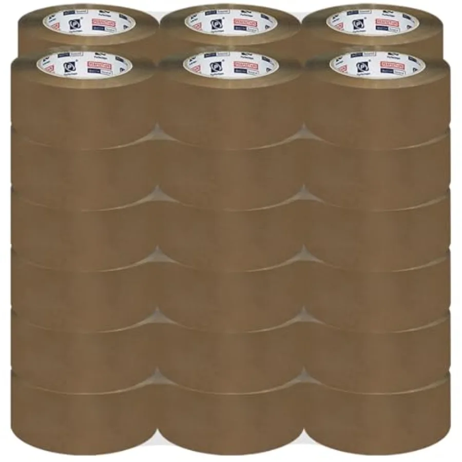 PERFECTAPE Heavy Duty Packing Tape 36 Rolls Total 2160Y Brown 2.7 mil 1.88 inch x 60 Yards Ultra Strong Refill for Packaging an
PERFECTAPE Heavy Duty Packing Tape 36 Rolls Total 2160Y Brown 2.7 mil 1.88 inch x 60 Yards Ultra Strong Refill for Packaging an