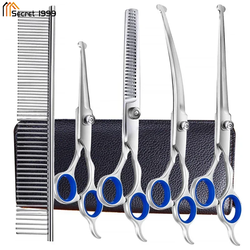 Safty Pet Grooming Scissors for Dogs Cats Round Head Professional Stainless Steel Dog Hair Scissors Pet Hair Barber Cutting Tool
Safty Pet Grooming Scissors for Dogs Cats Round Head Professional Stainless Steel Dog Hair Scissors Pet Hair Barber Cutting Tool
