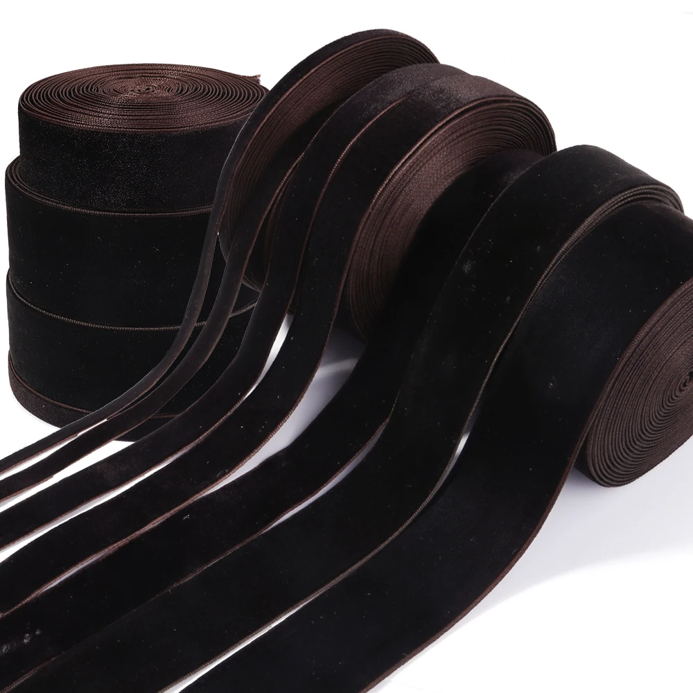 5-10yards 6/10/15/20/25/32/38mm Deep Brown Single Face Velvet Ribbons Flocking Webbing For DIY Presents Gifts Wrapping Supplies
5-10yards 6/10/15/20/25/32/38mm Deep Brown Single Face Velvet Ribbons Flocking Webbing For DIY Presents Gifts Wrapping Supplies