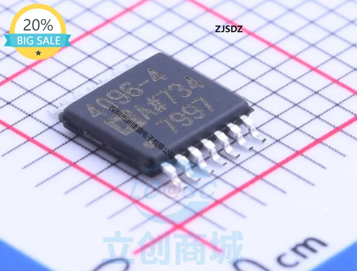 1 PCS/LOTE ADA4096-4ARUZ ADA4096-4 ADA4096 4096-4 TSSOP-14 100% Brand new original
1 PCS/LOTE ADA4096-4ARUZ ADA4096-4 ADA4096 4096-4 TSSOP-14 100% Brand new original