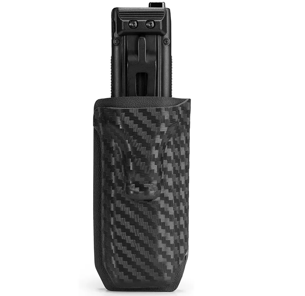 Чехол для фонарика TACTICAL GEEK TX5 с креплением на пояс, быстрым доступом и портативной кобурой для фонарика, фонарь в комплект не входит.
Чехол для фонарика TACTICAL GEEK TX5 с креплением на пояс, быстрым доступом и портативной кобурой для фонарика, фонарь в комплект не входит.