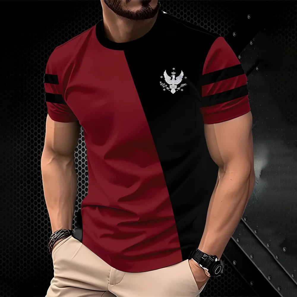 Simple Striped T Shirt Men Summer O-Neck Mens Clothing Short Sleeve Tee Loose Men's Clothing Fashion Street Oversized T-Shirt
Simple Striped T Shirt Men Summer O-Neck Mens Clothing Short Sleeve Tee Loose Men's Clothing Fashion Street Oversized T-Shirt
